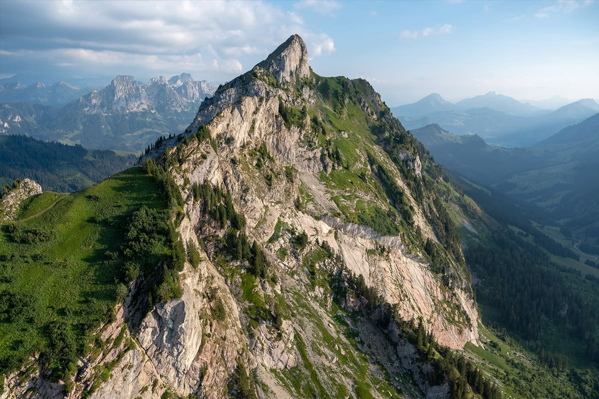 Safari aerial photography Switzerland